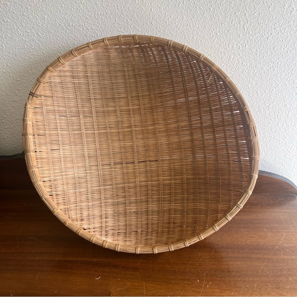 vintage woven basket